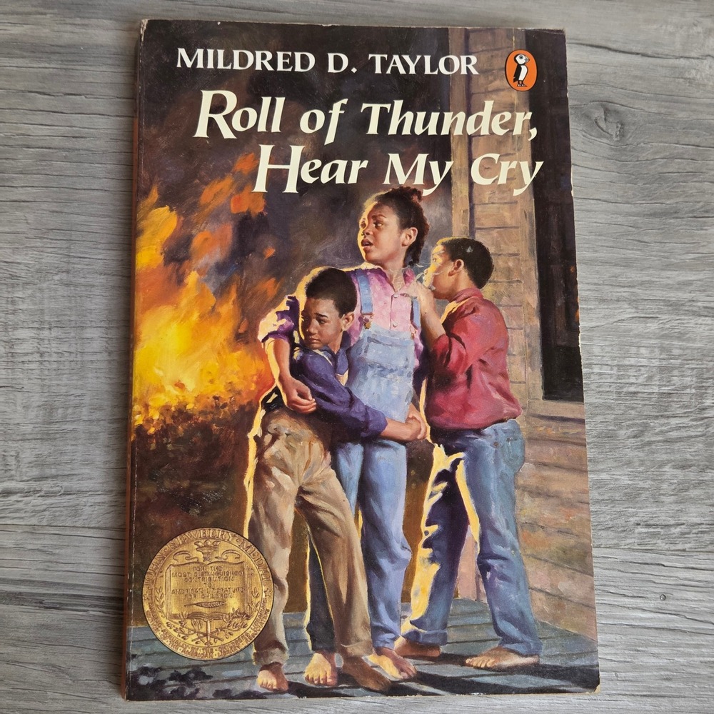 Roll of Thunder Hear My Cry Mildred D Taylor Puffin Paperback Newbery Medal